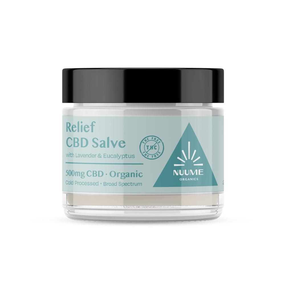 Organic CBD: Organic CBD THC-Free Salve 500mg - Broad Spectrum by NuuMe Organics